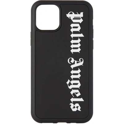 Palm Angels Black Stencil Logo Iphone 11 Pro Case