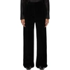 THE ROW BLACK CORDUROY CHANDLER TROUSERS