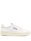 Autry Perforated Low-top Sneakers In White