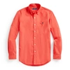 Polo Ralph Lauren Men's Classic Fit Garment-dyed Oxford Shirt In Racing Red