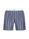 BRUNELLO CUCINELLI BRUNELLO CUCINELLI STRIPED DRAWSTRING SWIM SHORTS