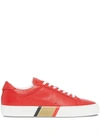 BURBERRY BIO-BASED SOLE LEATHER SNEAKERS