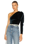 ALIX NYC DAKOTA VELVET BODYSUIT,ALIX-WS130