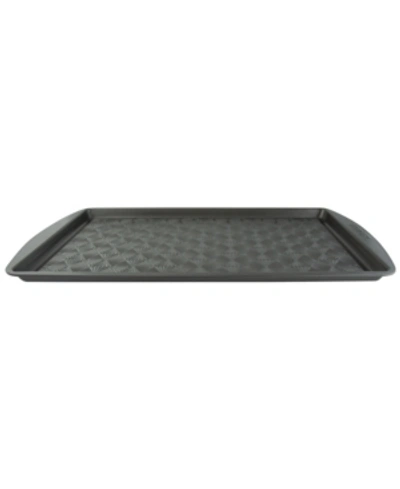 Taste Of Home 15" X 10" Non-stick Metal Baking Sheet In Black