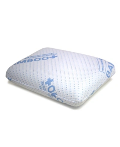 Swiss Comforts Cooling Memory Foam Pillow, Standard In White