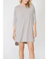 PURE FIBER 3/4 SLEEVE NIGHTSHIRT