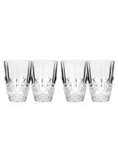 Godinger Dublin Set Of 4 5oz Juice Glasses In Clear