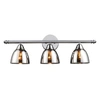 Elk Lighting Reflections 3-light Bath Bar In Polished Chrome In Chrome