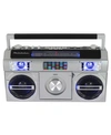 STUDEBAKER SB2145S 80'S RETRO STREET BLUETOOTH BOOMBOX WITH FM RADIO, CD PLAYER