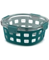 Ello Duraglass 7-cup Round Meal Prep Food Storage Container In Watercress