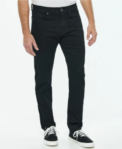 Lazer Men's Skinny Fit Maximum Comfort Flexible Denim Jeans In Black