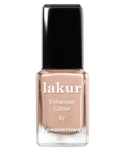 Londontown Lakur Enhanced Color Nail Polish, 0.4 Oz. In Café Au Lait