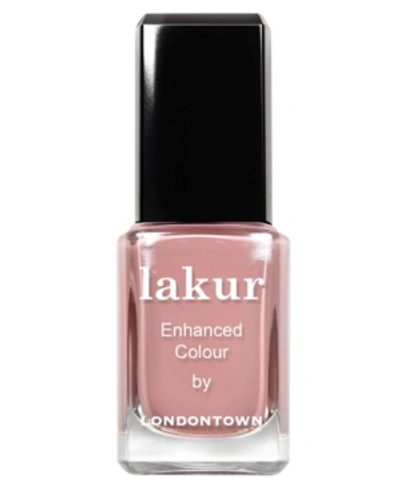 Londontown Lakur Enhanced Color Nail Polish, 0.4 Oz. In Pink Sands