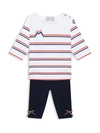 MONCLER BABY & LITTLE GIRL'S 2-PIECE COMPLETO T-SHIRT & PANTS SET,400013378239