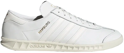 Pre-owned Adidas Originals  Hamburg Core White In Core White/core White/off White