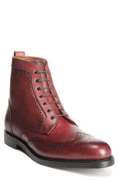 Allen Edmonds Dalton Wingtip Boot In Oxblood