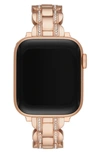 Kate Spade Pavé Apple Watch® Bracelet In Rose Gold