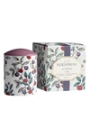 L'or De Seraphine La Pietra Medium Ceramic Jar Candle In Fig Leaf / Cedarwood