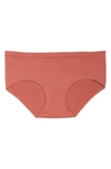 B.tempt'd By Wacoal Comfort Intended Daywear Hipster Panties In Marsala