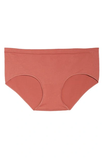 B.tempt'd By Wacoal Comfort Intended Daywear Hipster Panties In Marsala