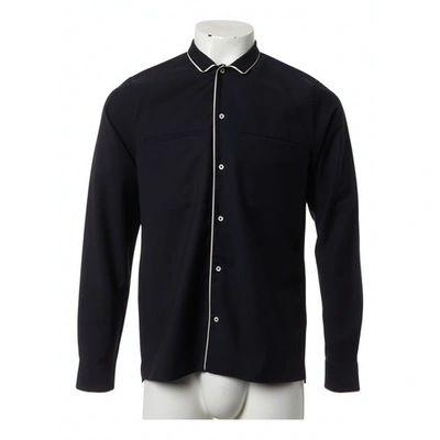 Pre-owned Valentino Wool Shirt In Black
