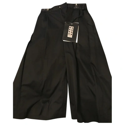 Pre-owned Moncler Genius Moncler Nâ°6 Noir Kei Ninomiya Large Pants In Black