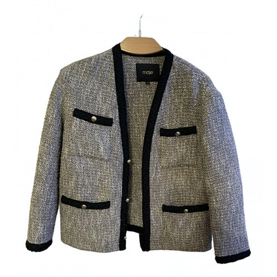 Pre-owned Maje Metallic Tweed Jacket Spring Summer 2020
