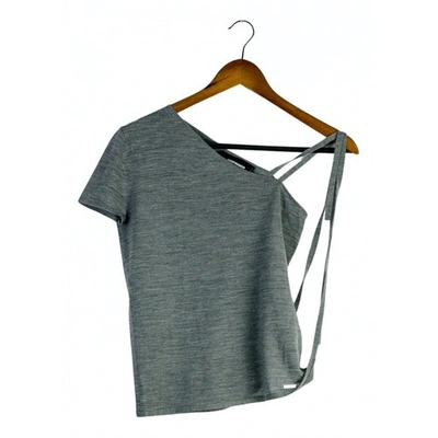 Pre-owned Dsquared2 Wool Camisole In Grey