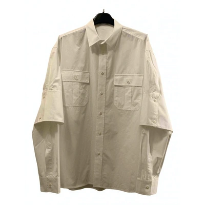 Pre-owned Jw Anderson Shirt In White