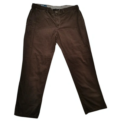 Pre-owned Polo Ralph Lauren Trousers In Brown