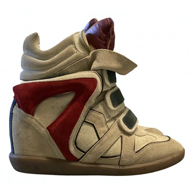 Pre-owned Isabel Marant Beckett Trainers In Multicolour