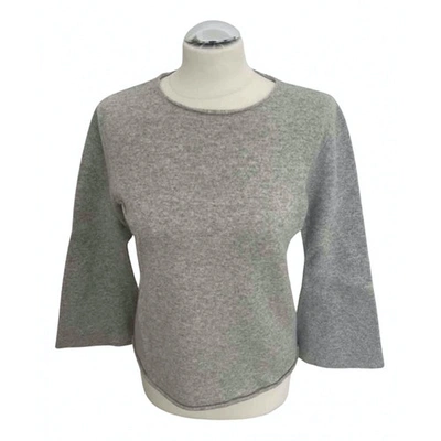 Pre-owned Allude Cashmere Jumper In Grey