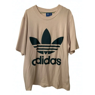 Pre-owned Adidas Originals Beige Cotton T-shirts