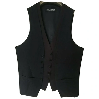 Pre-owned Neil Barrett Vest In Black