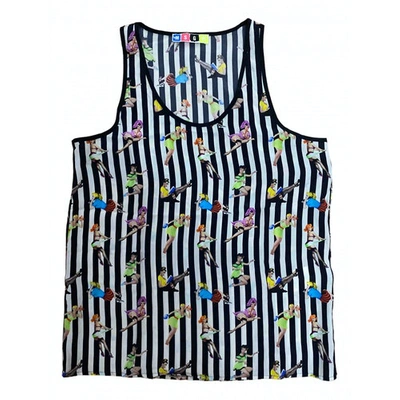 Pre-owned Msgm Silk Top In Other