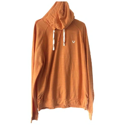 Pre-owned True Religion Jacket In Orange