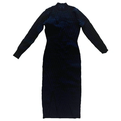Pre-owned Jonathan Simkhai Mid-length Dress In Black