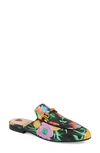 GUCCI X KEN SCOTT PRINCETOWN FLORAL PRINT LOAFER MULE,6476132OL50