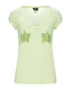 Elisabetta Franchi T-shirts In Acid Green