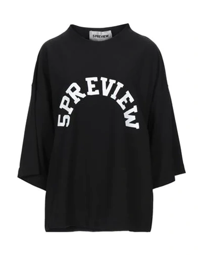 5preview T-shirts In Black