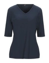 Aspesi T-shirts In Dark Blue