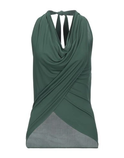 Liviana Conti Tops In Dark Green