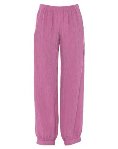 Emporio Armani Pants In Purple