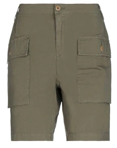 Blauer Shorts & Bermuda Shorts In Military Green