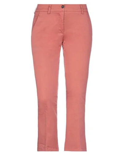 Another Label Cropped Pants In Pastel Pink