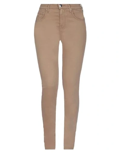 Jacob Cohёn Casual Pants In Camel