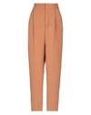 DONDUP DONDUP WOMAN PANTS BROWN SIZE 4 POLYESTER, TRIACETATE,13537699TC 2