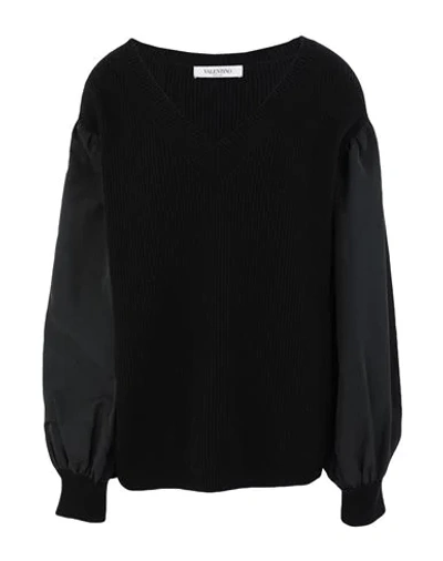 Valentino Sweaters In Black