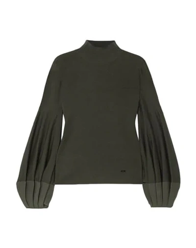 Akris Turtlenecks In Dark Green