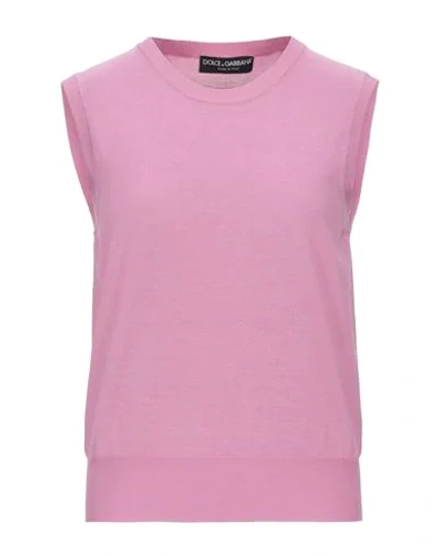 Dolce & Gabbana Sweaters In Pink